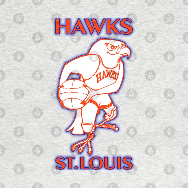 Defunct St. Louis Hawks Basketball by LocalZonly